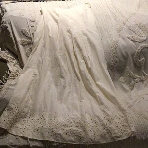 Old Navy Midi cream color dress.  New with tags.  Size S (Petite).